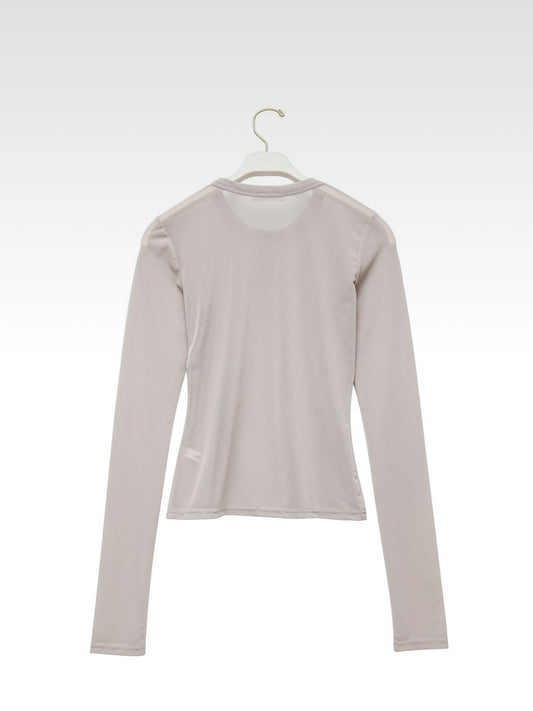 Mesh Long Sleeve Top