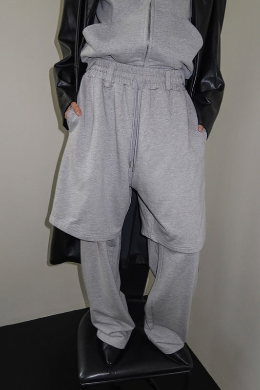 Bermuda Wrap Sweat Pants
