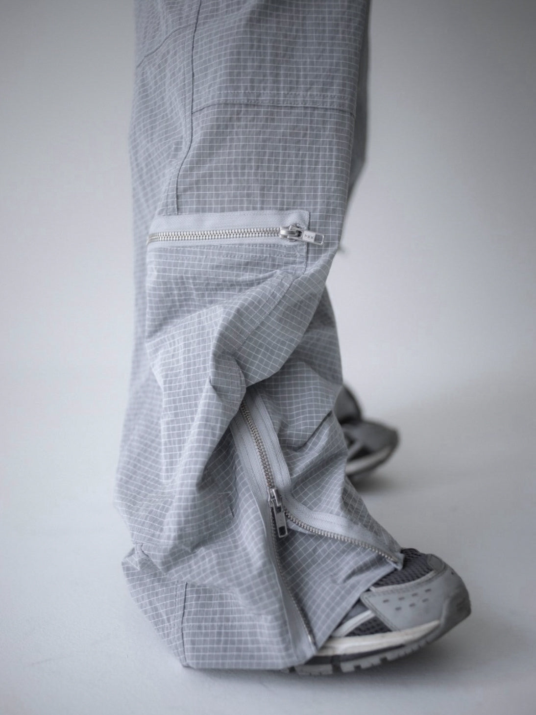 Zipped Utility Pants