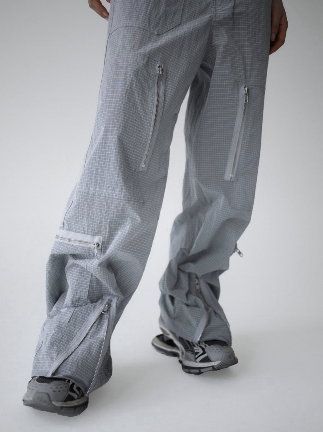 Zipped Utility Pants