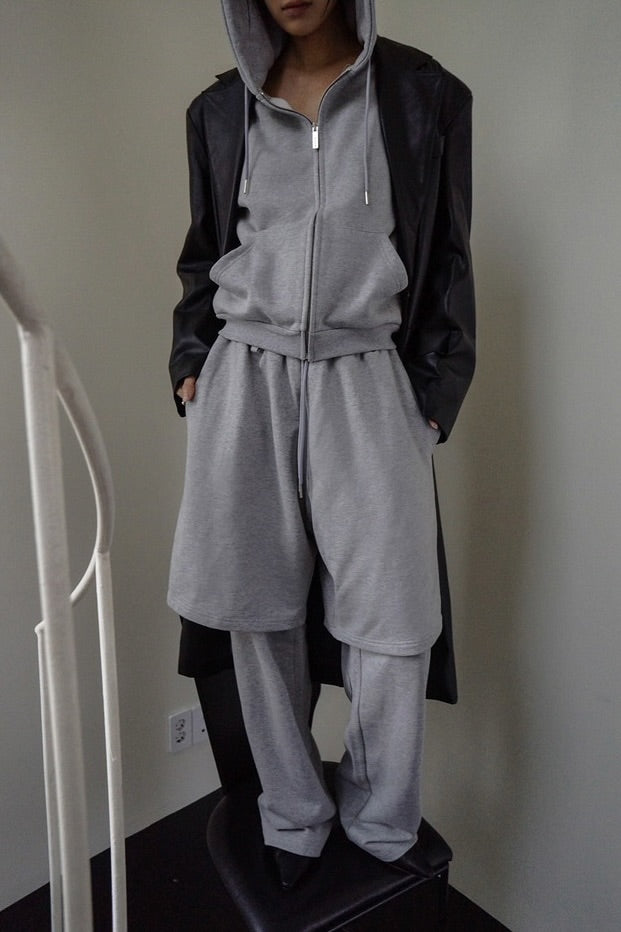 Bermuda Wrap Sweat Pants