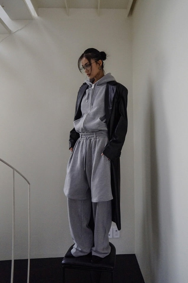 Bermuda Wrap Sweat Pants