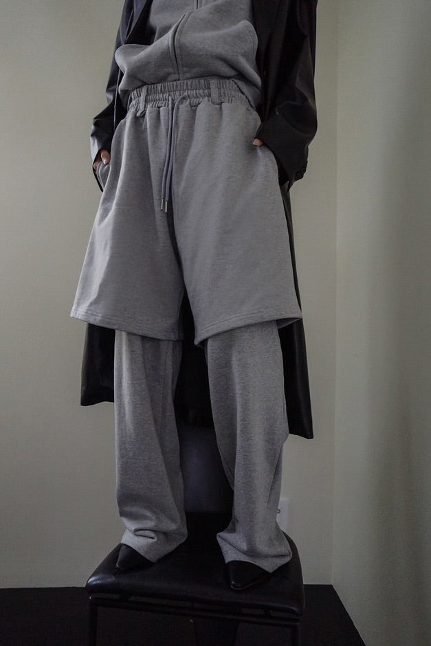 Bermuda Wrap Sweat Pants