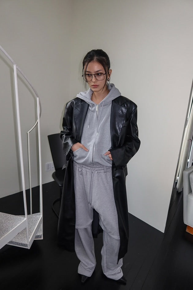 Bermuda Wrap Sweat Pants