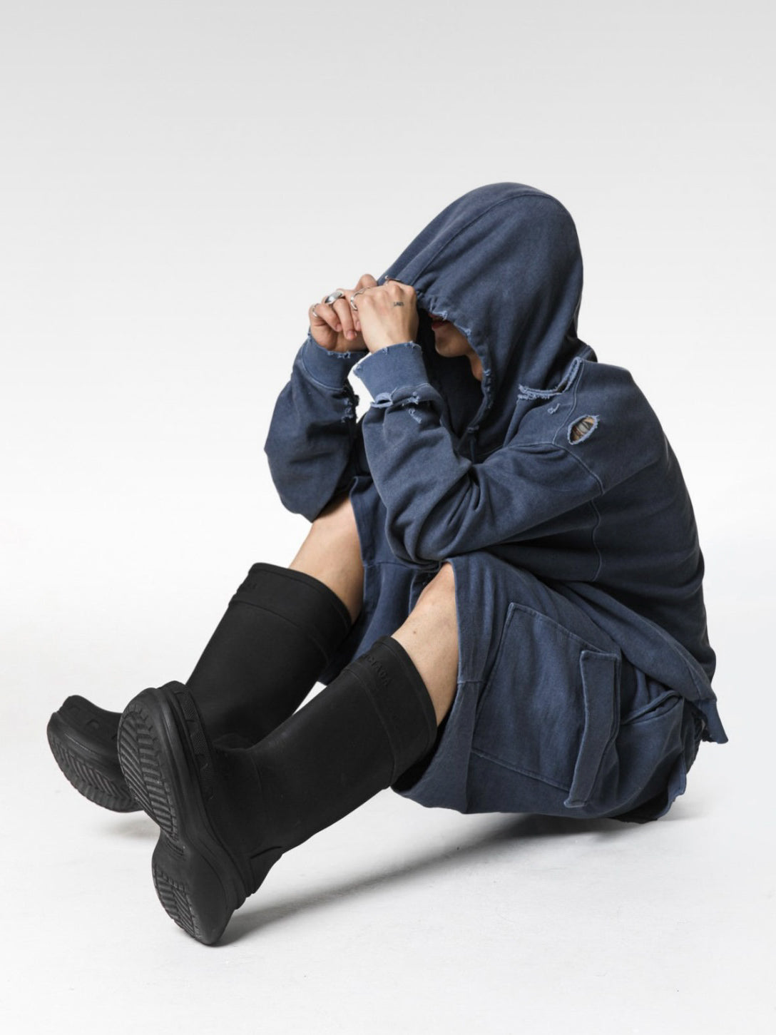 Pigment Hoodie (blue)