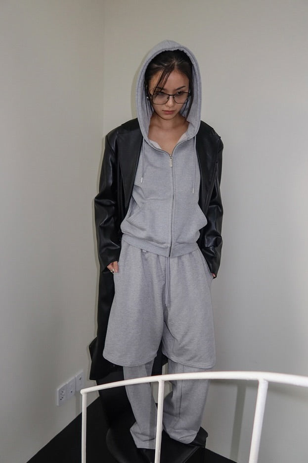 Bermuda Wrap Sweat Pants