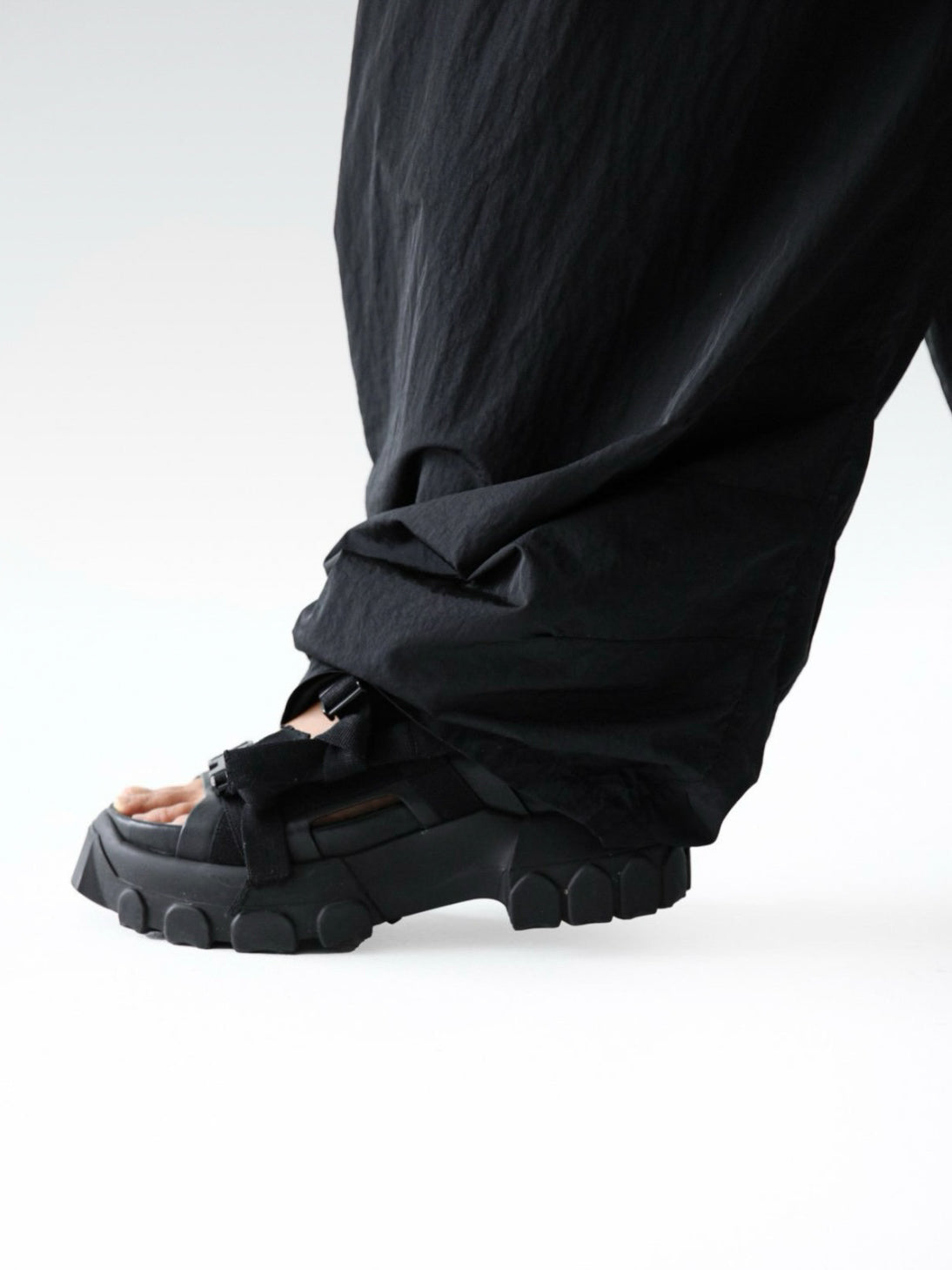 Drawstring Parachute Pants