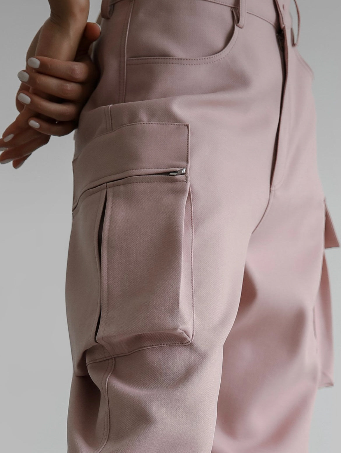 Heavy Texture Cargo Pants